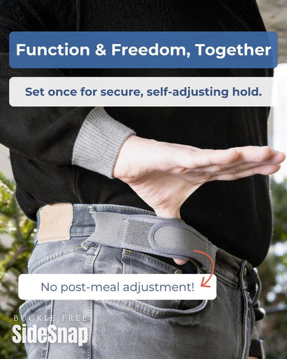 Buckle-Free SideSnap